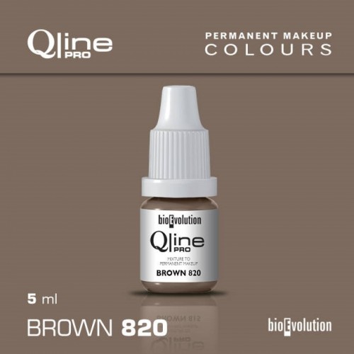 Pigment Brown BIOEVOLUTION QLinePRO 820 - 5 ml