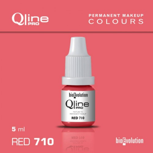 Pigment BIOEVOLUTION QLinePRO RED 710 - 5 ml