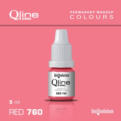 Pigment BIOEVOLUTION QLinePRO RED 760 - 5 ml